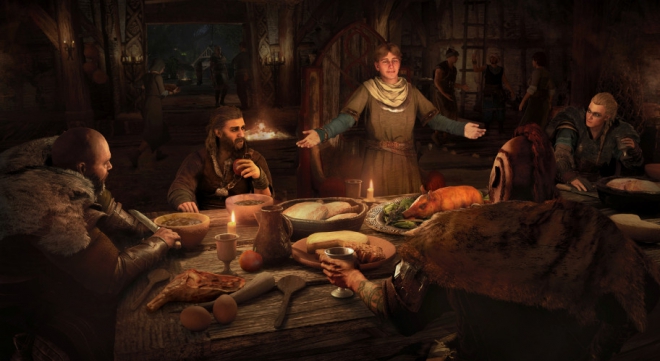 В Assassin’s Creed Valhalla намечаются коты, романы и распитие алкоголя на спор