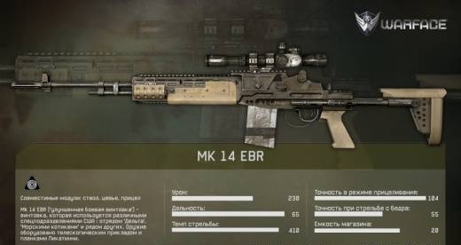 Warface: M14 EBR -Идеальность во всём