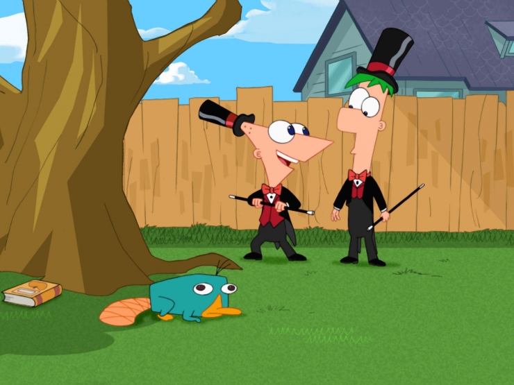 Фитнес И Ферб Перри Утконос Игры accuseadventures