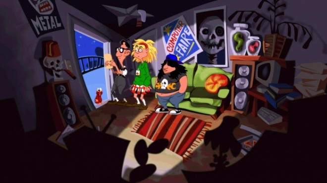 Первые скриншоты переиздания культовой Day of the Tentacle Remastered