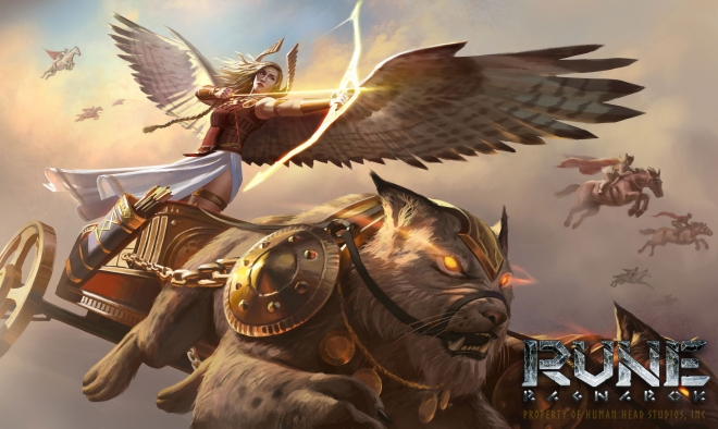 Human Head Studios выпустила потрясающий ролик пре-альфы Rune: Ragnarok