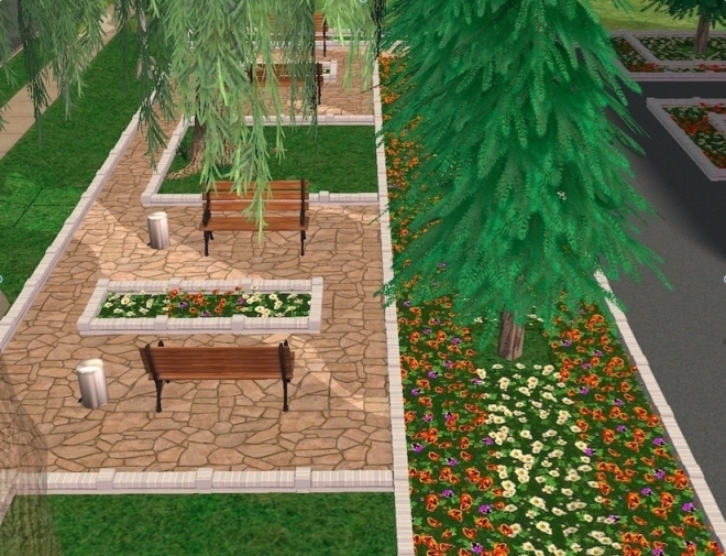 Дизайн-проекты улиц и дворов Ленобласти сделали в Sims 2