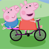 Свинка Пеппа на Велосипеде