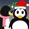 Рождественские Пазлы с Пингвинами