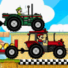 Супер Марио: Драгрэйсинг на Тракторах