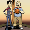 Баскетбол с ДиДжеем и Чаундером