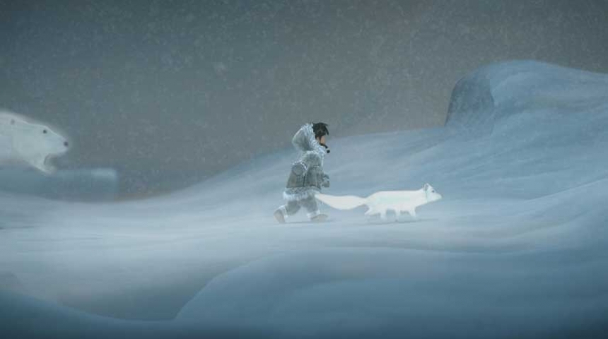 Never Alone – игра об Аляске, созданная на Аляске