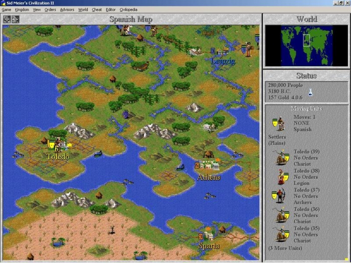 downloading Sid Meier’s Civilization III