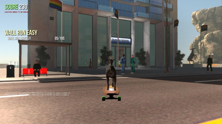 Создатели Goat Simulator бесят Путина