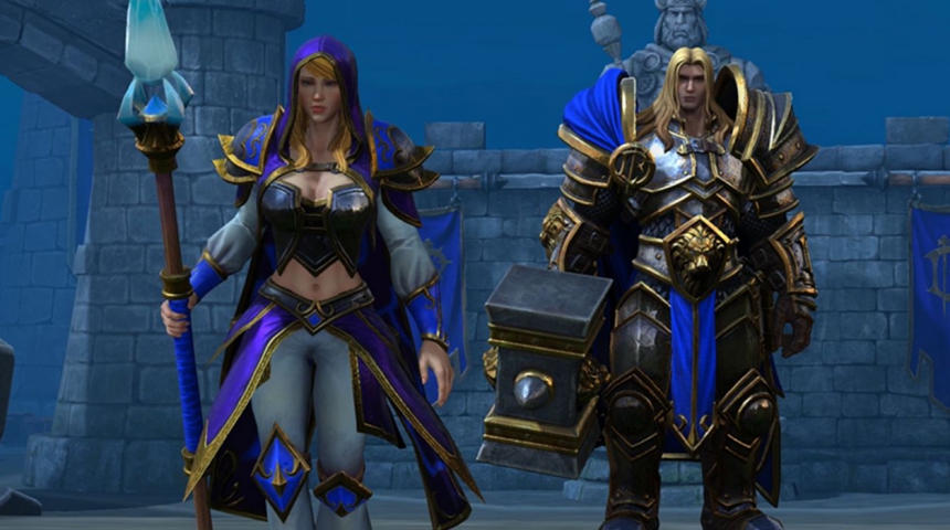 Пользовательские карты Warcraft III: Reforged принадлежат Blizzard