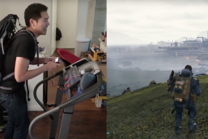 Ютубер использовал для игры в Death Stranding беговую дорожку