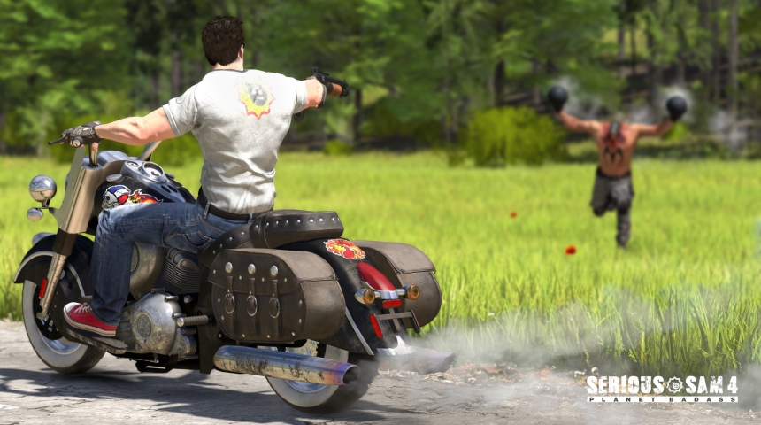 Издатель выложил в сеть немного геймплея Serious Sam 4: Planet Badass