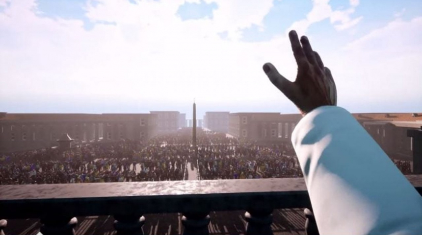 Студии PlayWay создают одновременно два симулятора Папы римского