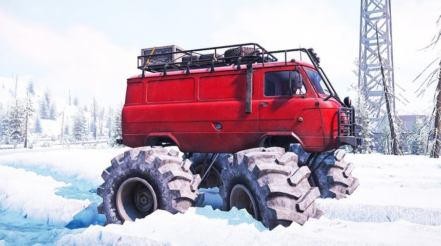 Появился трейлер, приуроченный к релизу SnowRunner
