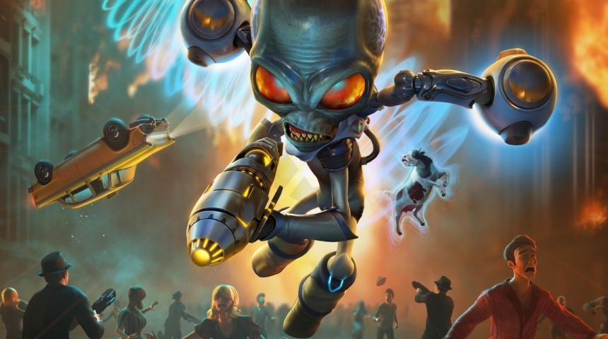 Трейлер Destroy All Humans показывает виды оружия Крипто-137