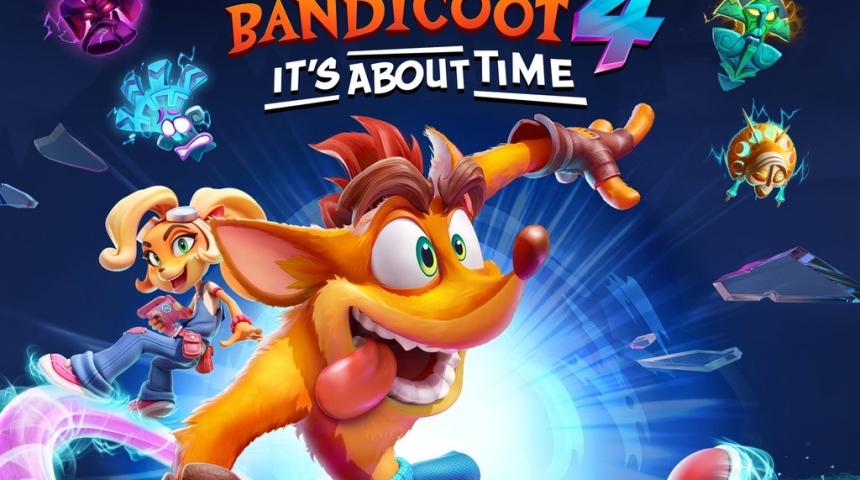Crash Bandicoot 4: It's About Time обзавелась дебютным трейлером и датой релиза