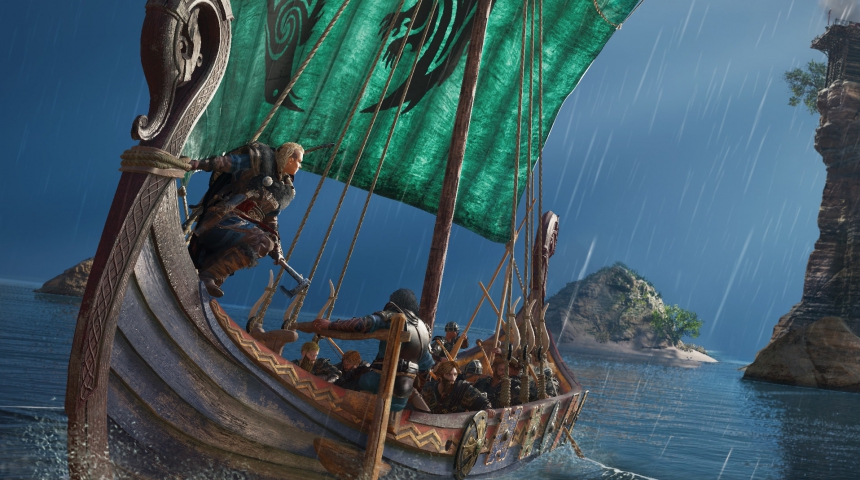 В сеть утекло полчаса геймплея Assassin's Creed Valhalla