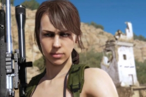 Metal Gear Solid 5: The Phantom Pain – снайперша Quiet
