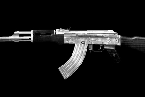 Ак-47 Silver. Красота в силе