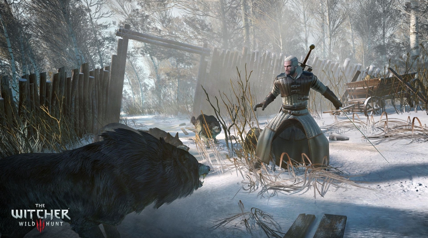 Шикарное интро Witcher 3: Wild Hunt