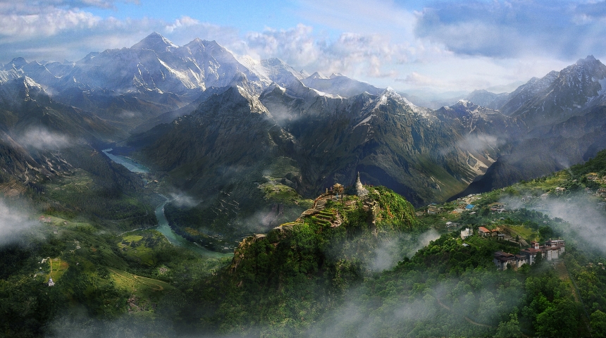 Виртуальный туризм: Тибет и Непал