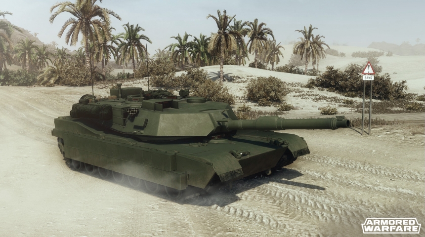 Armored Warfare побалует нас M1A1 Abrams и Т-90