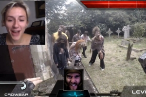 Зомби-шутер в церковном саду