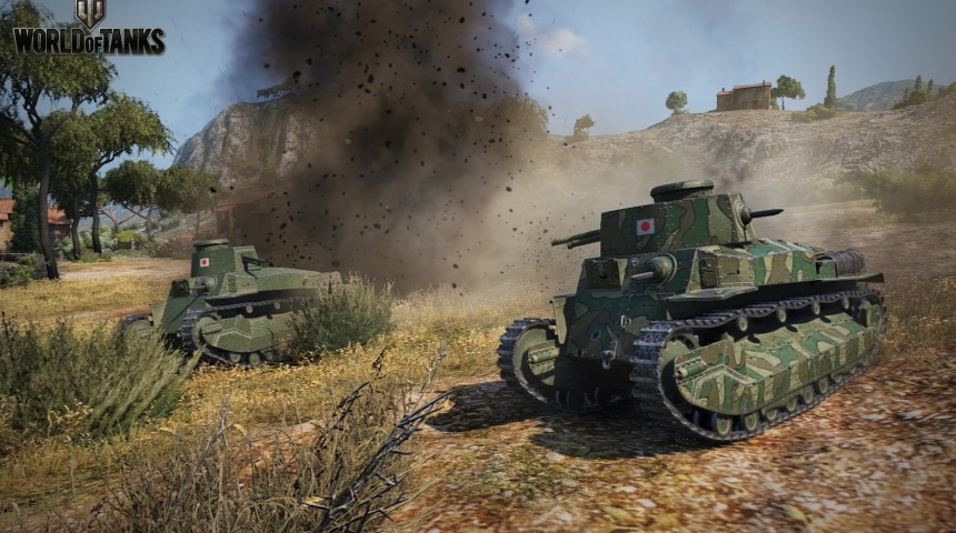 Японские «тяжи» в обновлении 9.10 World of Tanks