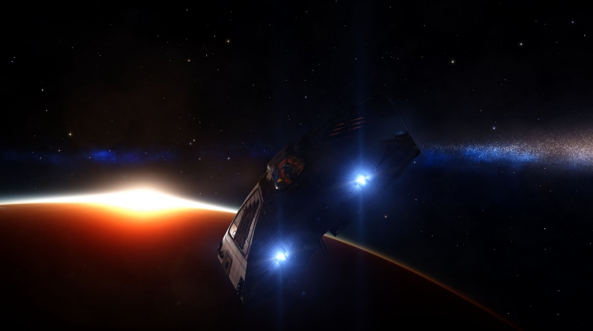 В Elite: Dangerous появятся многопользовательские корабли… в 2016 году