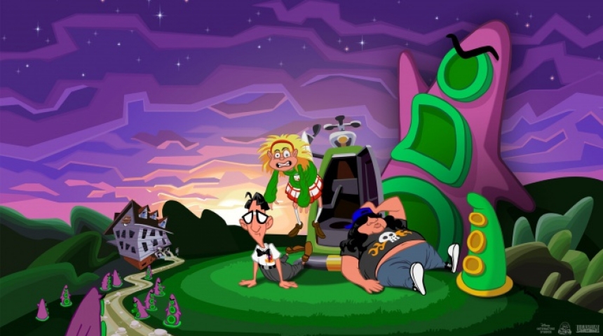 Первые скриншоты переиздания культовой Day of the Tentacle Remastered