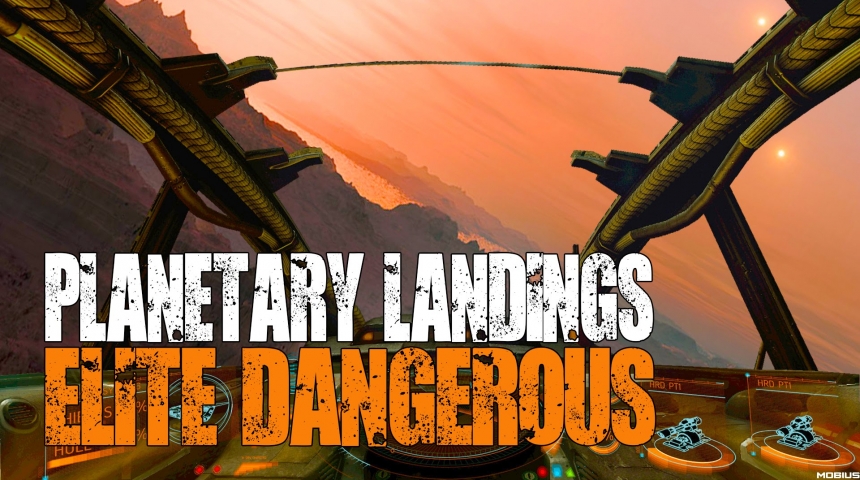 Planetary Landings даст возможность высаживаться на планеты в Elite Dangerous