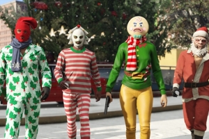 Grand Theft Auto Online празднует новый год