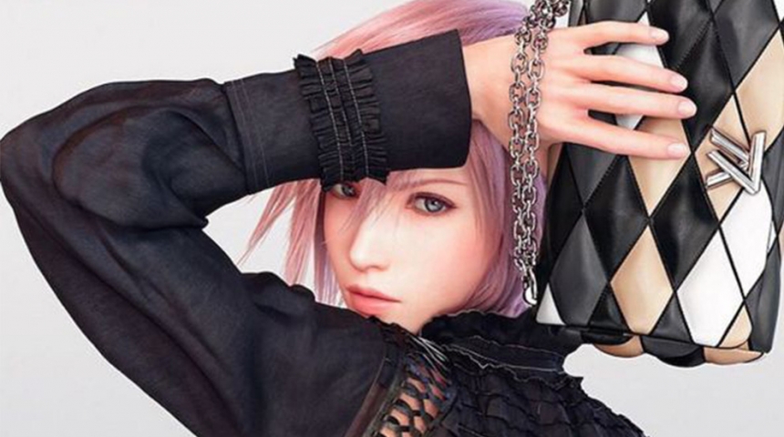 Героиня Final Fantasy 13 стала лицом модного дома Louis Vuitton