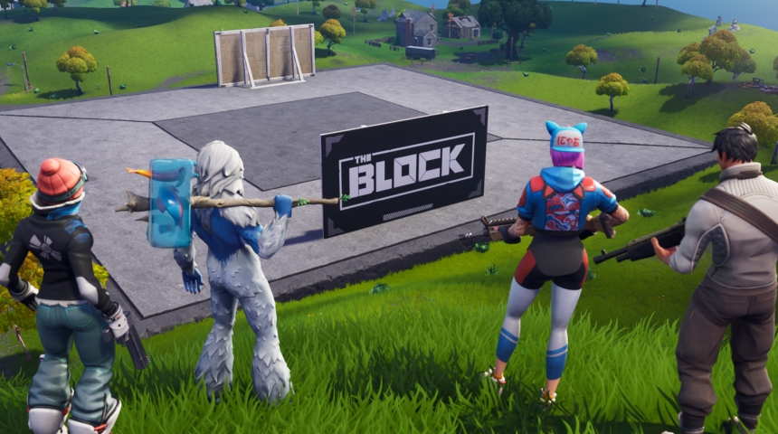 The Block – появилась площадка для творчества игроков Fortnite