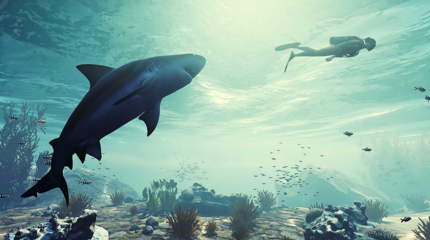 Кровавая месть акулы из Maneater на прилавках Epic Games Store