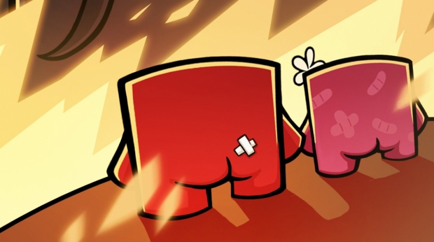 Super Meat Boy Forever cлишком сексуален для Facebook