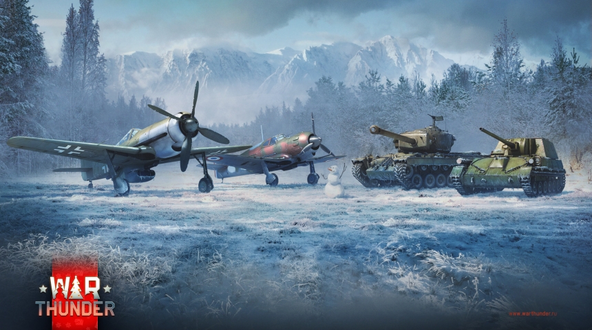 Зимние ивенты по талонам для War Thunder