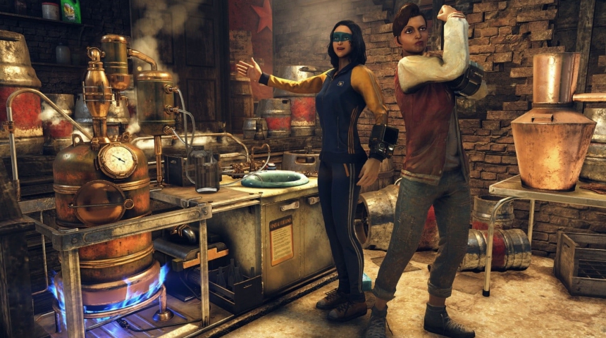 В Fallout 76 с 12 марта геймеры смогут гнать самогон