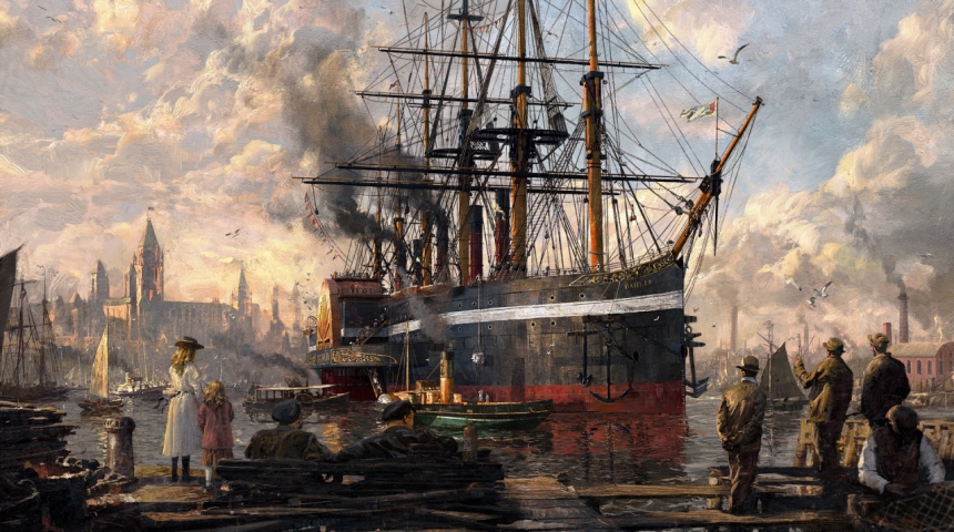 Anno 1800 собирает чемоданы и уезжает из Steam