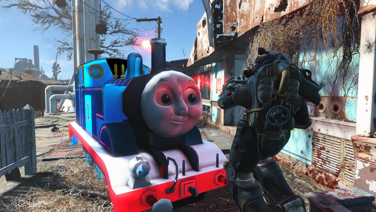 Fallout 4 train фото 27