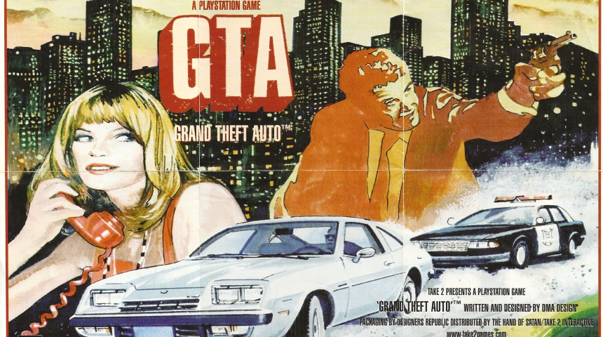 Опубликовано видео создания первой GTA