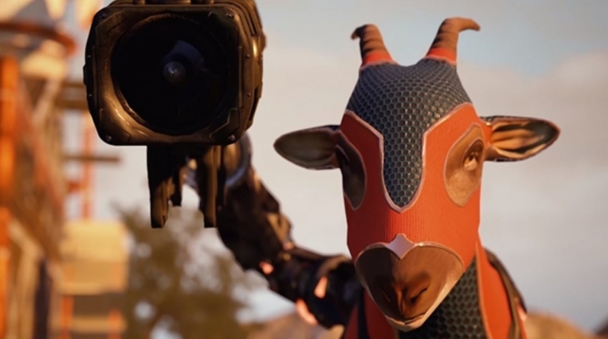 В шутере Goat of Duty действуют нетривиальные персонажи – козлы