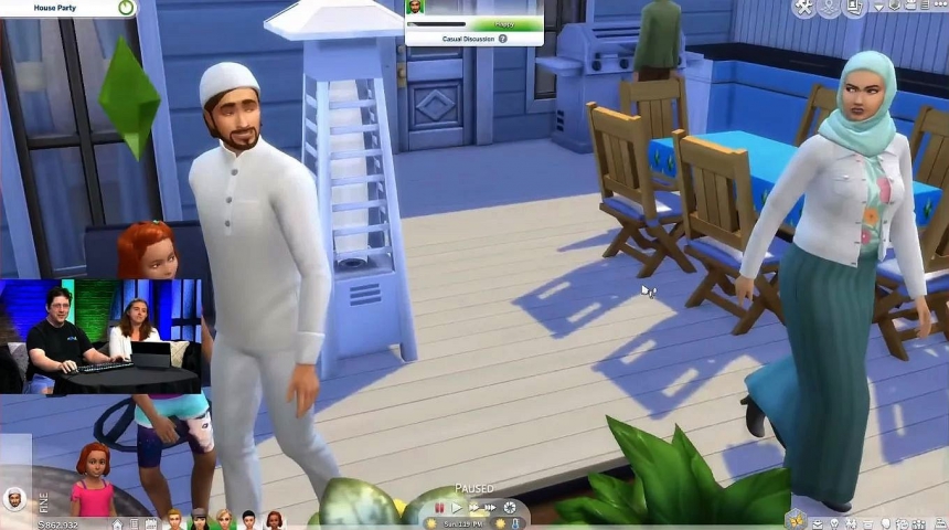 Для The Sims 4 вышло новое дополнение с исламом и гнутыми лестницами
