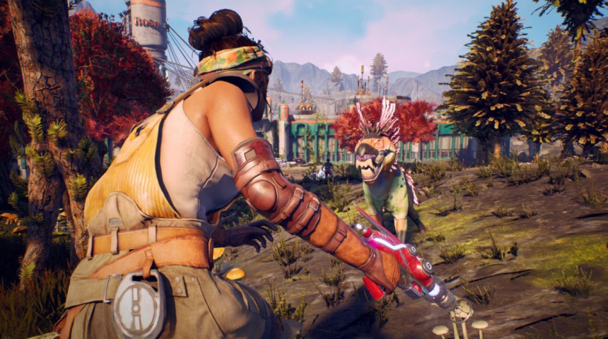 Появился 20-минутный видеоролик геймплея The Outer Worlds