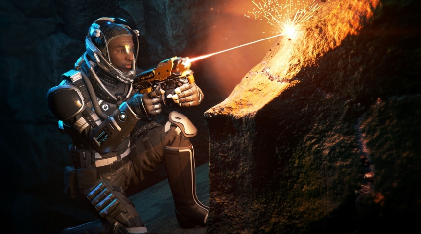 Благодаря патчу 3.7 в Star Citizen появились пещеры и новые карты