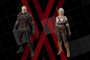 Геральт и Цири стали пилотами мехов Daemon X Machina