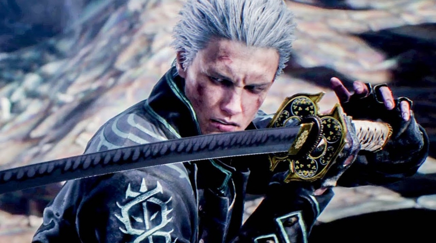 Новый мод позволяет играть за Вергилия в Devil May Cry 5