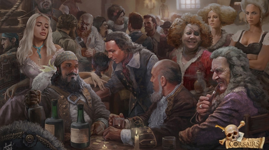 Появился первый трейлер игрушки «Корсары: Черная метка»